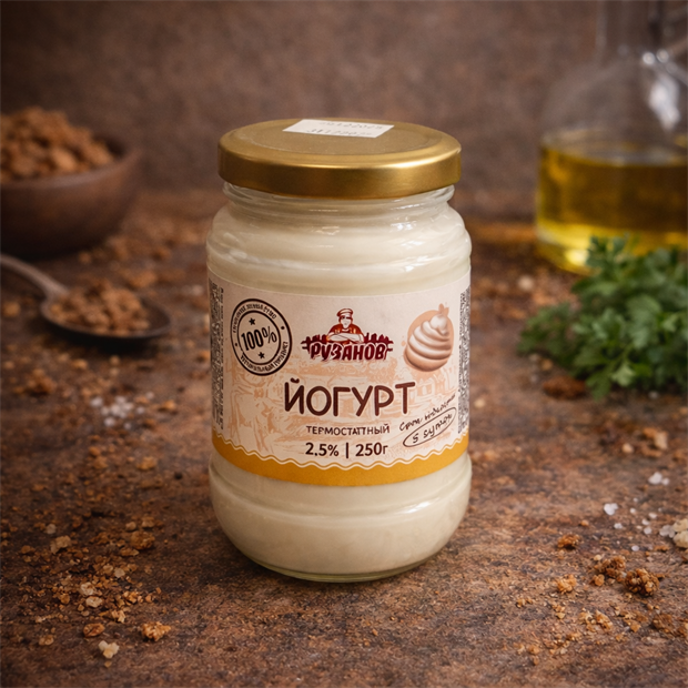 Йогурт термостатный 2,5%, 250г 1745