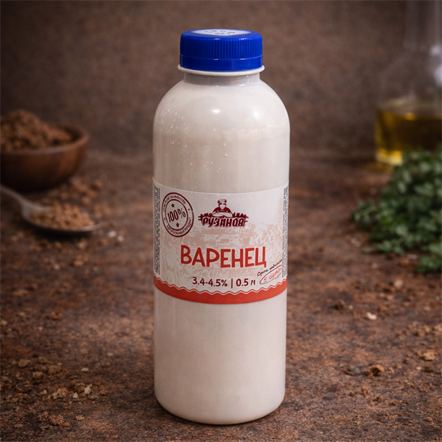 Фермерский Варенец 3,4-4,5%, 500 мл. 1732