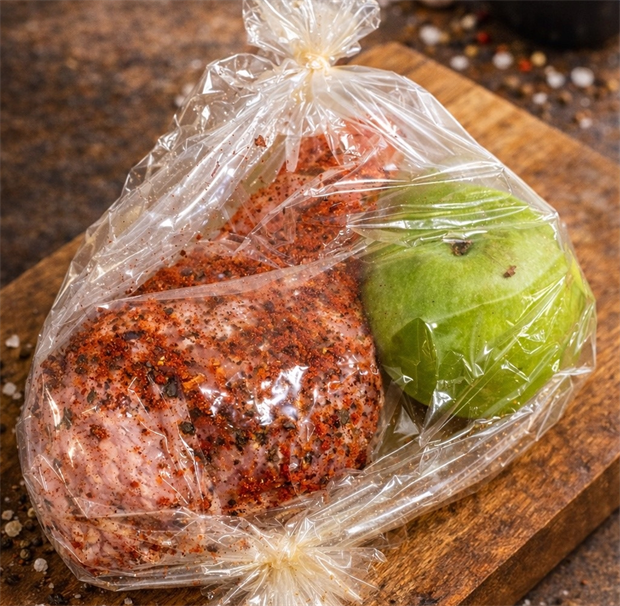 Голень фермерской индейки с яблоком 1777