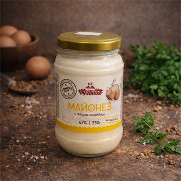 Фермерский Майонез с яйцом индейки 1744