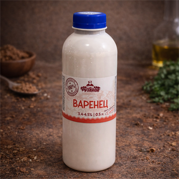Фермерский Варенец 3,4-4,5%, 500 мл. 1732
