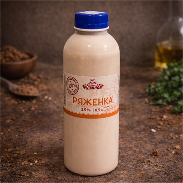 Фермерская Ряженка 3,4% 500мл 1735
