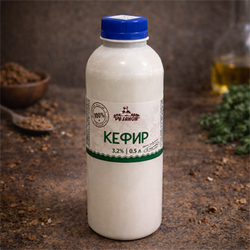 Фермерский Кефир 3,2% 500мл 1734